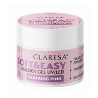 Claresa soft&amp;easy gel builder blinking pink 12 g