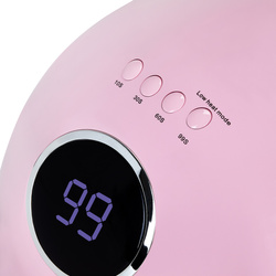 Uv led lamp l5 48w pink kt