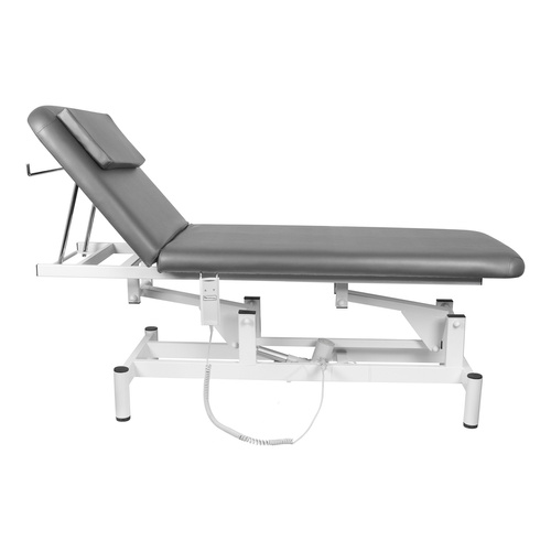 Electr. massage couch 079 1 siln. gray