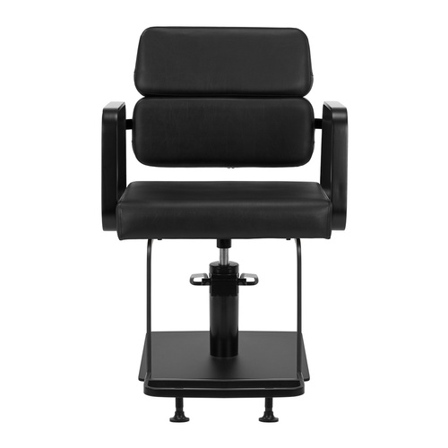 Gabbiano hairdressing chair porto black and black