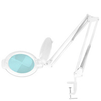 Led glow moonlight magnifier lamp 8012/5' white for countertop