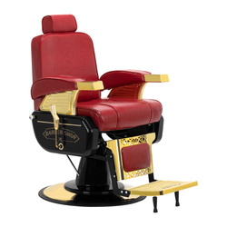 Hair system barber chair mt-91 gold red