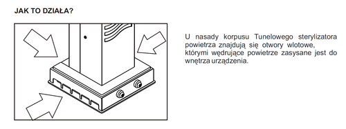 Sterylizator powietrza AIRPURE+ premium biały lub czarny