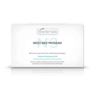 Bielenda Professional set of active hydrating concentrates with 5 forms of hyaluronic acid for micro-needle mesotherapy 10x3ml