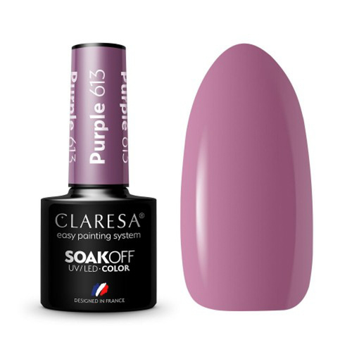 Claresa hybrid varnish purple 613 -5g