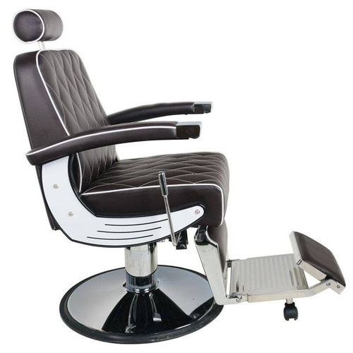 Gabbiano barber chair imperial brown