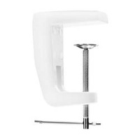 Tabletop mount for magnifying lamp white