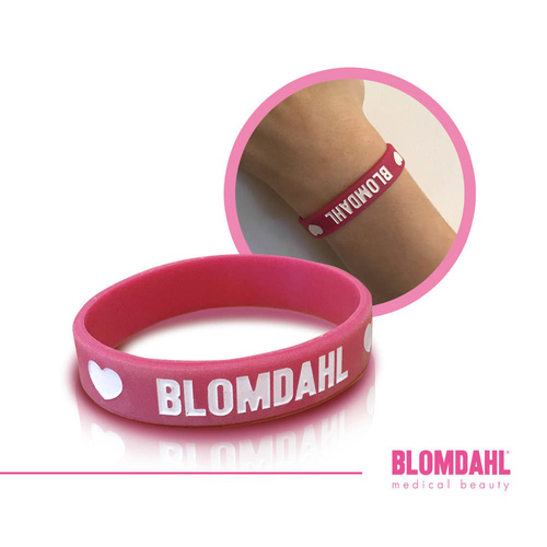 Silicone wrist bracelet