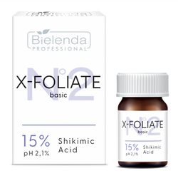 Bielenda Professional X-foliate basic kwas szikimowy 15% 5ml