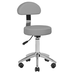 Cosmetic stool am-304 grey