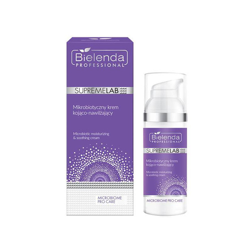 Bielenda supremelab microbiotic soothing and moisturizing cream 50 ml