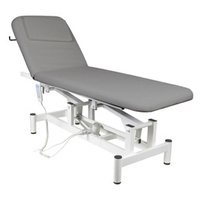 Electr. massage couch 079 1 siln. gray