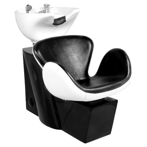 Gabbiano hairdresser's washstand amsterdam black and white