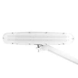 Led workshop lamp elegante 801-s with vise standard white