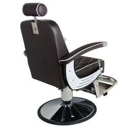 Gabbiano barber chair imperial brown