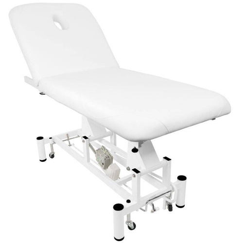 Electr. massage couch azzurro 684 1 siln. white