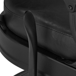 Gabbiano barber chair president black