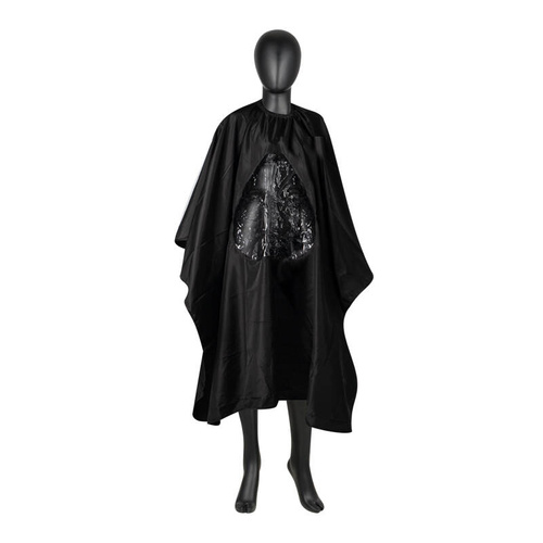 Hairdressing cape j-34 window