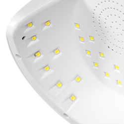 Lampa uv led ocho nails x2 75w biała