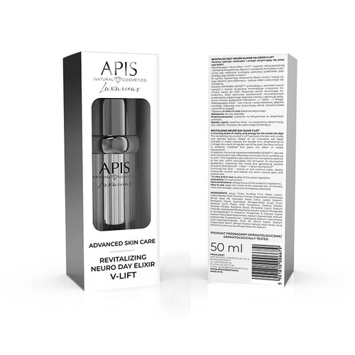 Apis advanced skin care revitalizing neuro-elixir for day v-lift 50 ml 