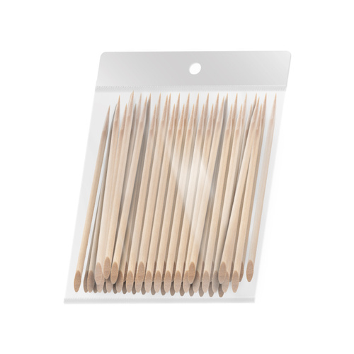 Ocho nails wooden cuticle sticks 11,5cm 100 pcs.