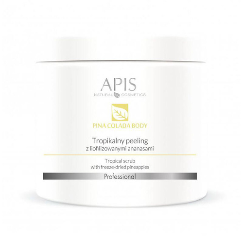 Apis tropikalny peeling z liofilizowanymi ananasami 650 g 