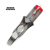 Cartridge for tattooing el cartel v2 - 0.30 11rm mediumtaper 10pcs.