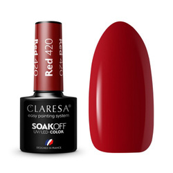 Claresa hybrid varnish red 420 -5g