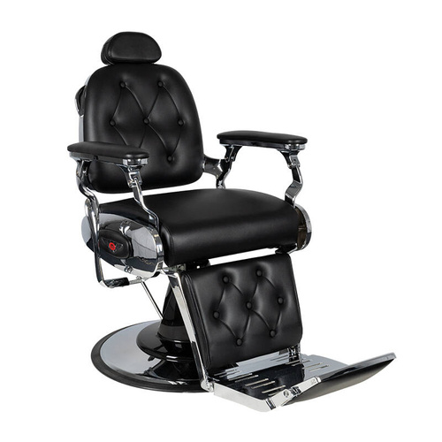 Gabbiano barber chair pietro black