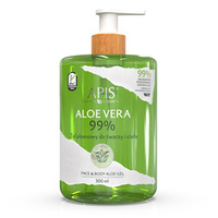 Apis natural aloe vera 99% aloe vera gel for face and body 300 ml