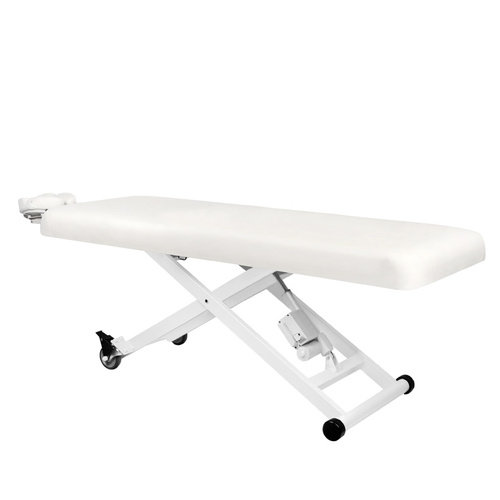 Electr. massage couch azzurro 336 1 siln. white