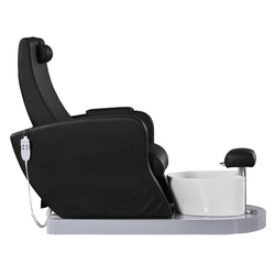 Pedicure spa chair azzurro 016a black with hydromassage