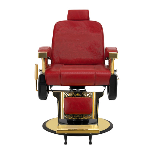 Hair system barber chair mt-91 gold red