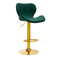 4rico bar hocker qs-b15 velvet green