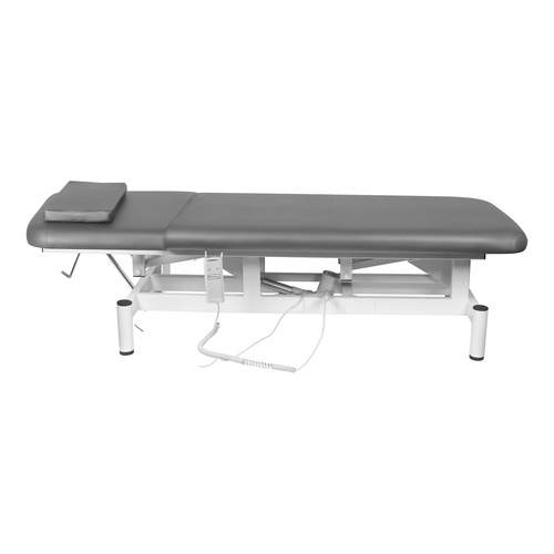 Electr. massage couch 079 1 siln. gray