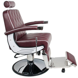 Gabbiano barber chair imperial maroon