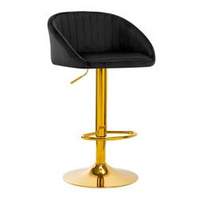 4rico bar hocker qs-b16g velvet black