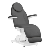 Fotel kosmetyczny elektryczny sillon basic 3 siln. szary