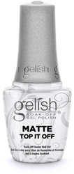 Gelish - Matte Top It Off 15ml - matte top