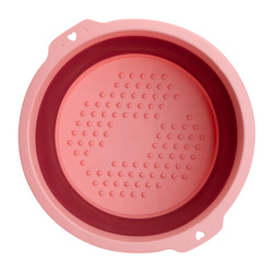 Folding pedicure bowl pink