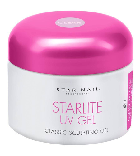 Star Nail Starlite żel uv bezbarwny 60g clear