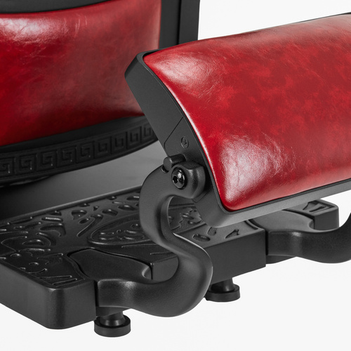 Gabbiano barber chair president red