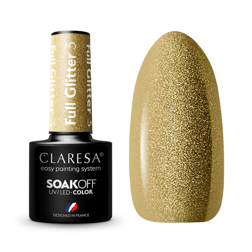 Claresa hybrid varnish full glitter 3 -5g