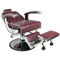 Gabbiano barber chair imperial maroon