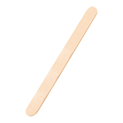 Medium wooden spatula 114 x 10 x 2 mm - 100 pieces