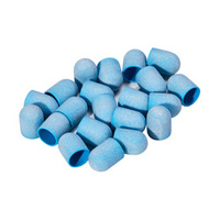 Exo blue med abrasive cap 13mm /220 20pcs med cap