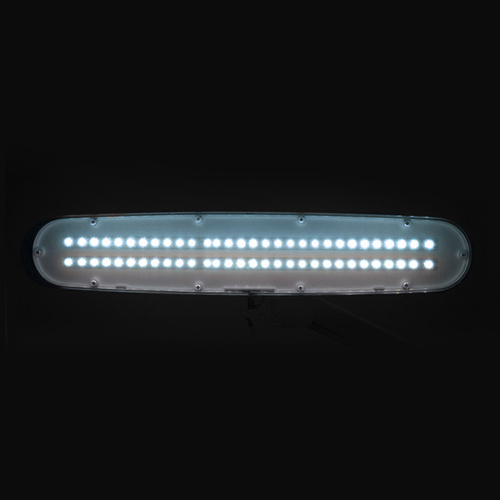 Lampa warsztatowa led elegante 801-s ze statywem standard white