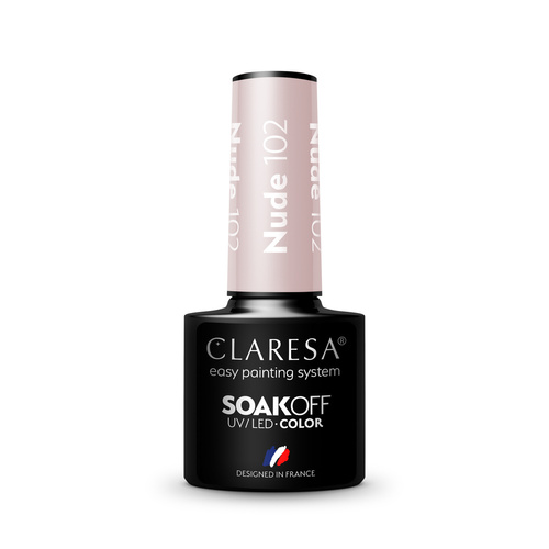 Claresa hybrid varnish nude 102 -5g