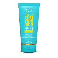 Apis hello summer spf 30, emulsja do opalania ciała z masłem kakaowym 200 ml