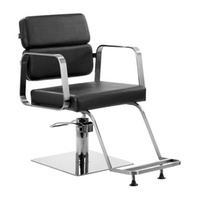 Gabbiano hairdressing chair porto black sm